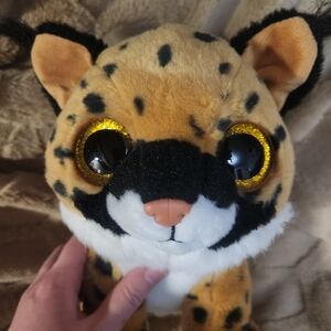 Plush Spotted Leopard Stuffed Animal - Golden Eyes